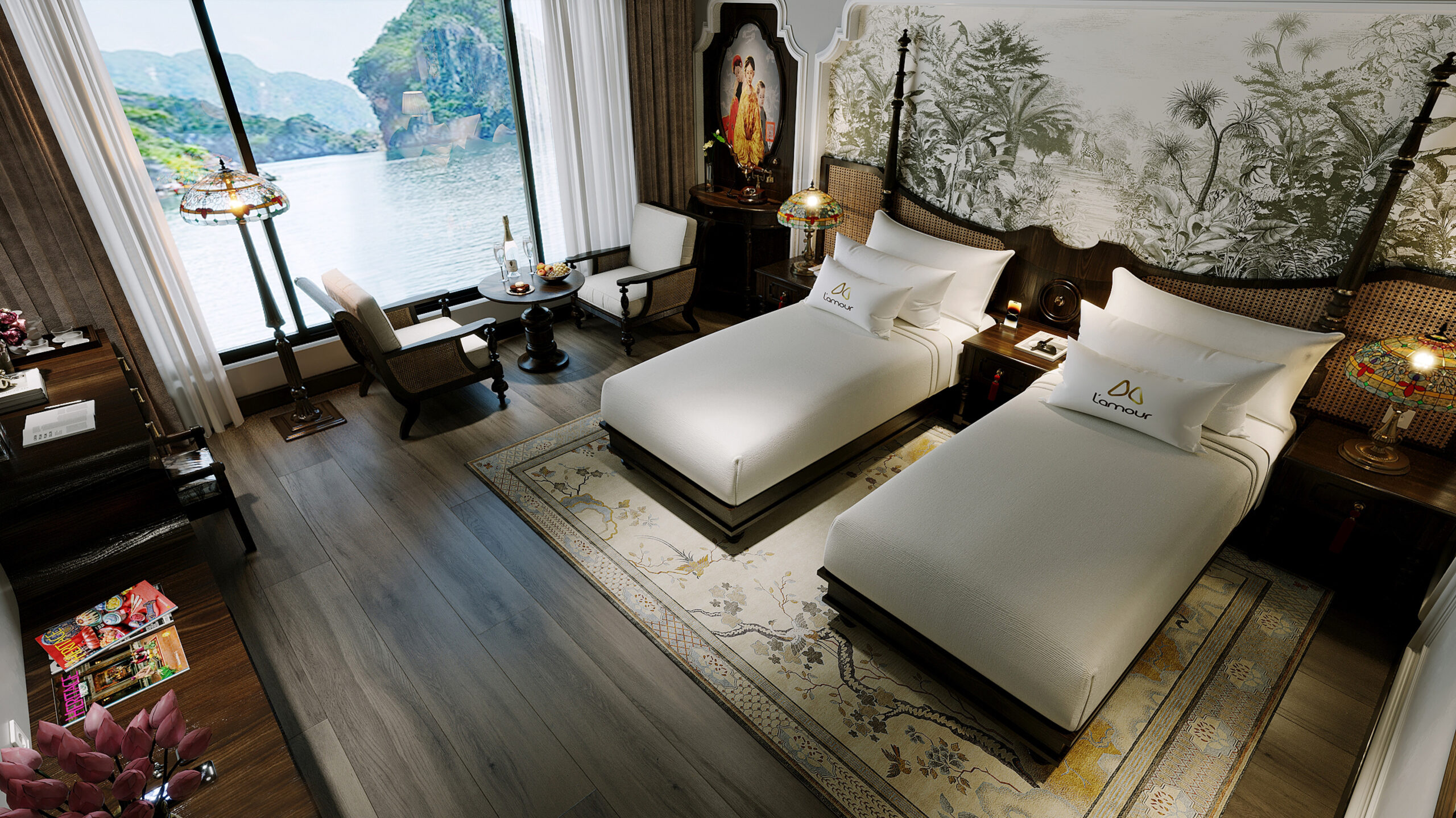 Tour Du Thuyền Lamour Cruise Halong 2 Ngày 1 Đêm 5 Sao Mới 2025 - Ảnh 2